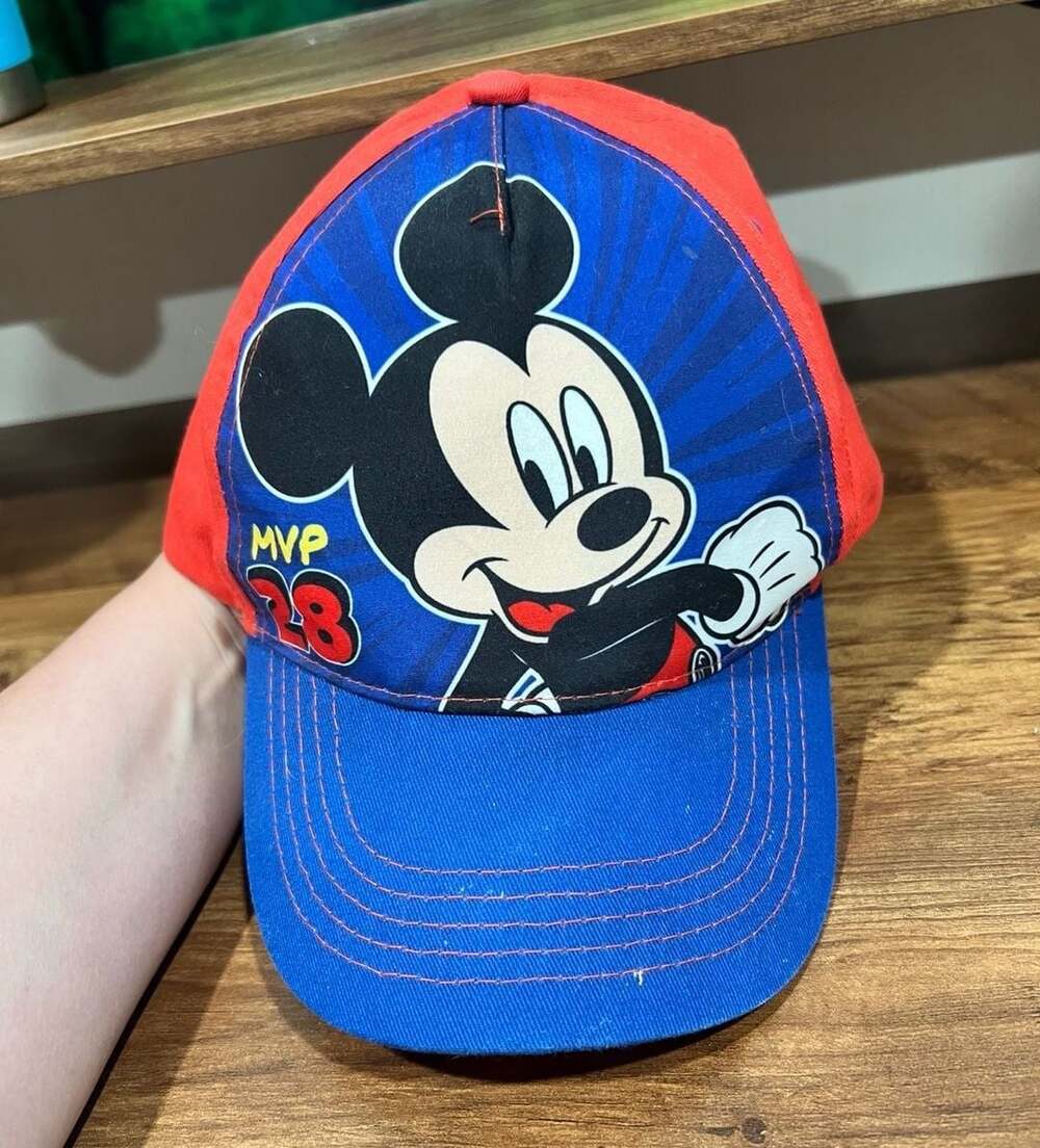 Disney Mickey Mouse MVP 28 Kids Red Blue Snapback Baseball Cap